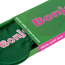 Lade das Bild in den Galerie-Viewer, Schlafmaske "Bonjour" grün