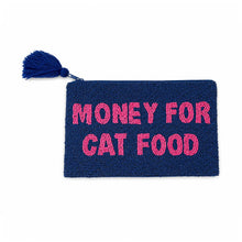 Lade das Bild in den Galerie-Viewer, „MONEY FOR CAT FOOD“ – Etui mit Glasperlen