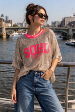 Lade das Bild in den Galerie-Viewer, Tunika "SOHO" mit Pailletten