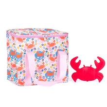 Lade das Bild in den Galerie-Viewer, Kühltasche mit Krabben-Motiv