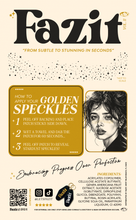 Lade das Bild in den Galerie-Viewer, Gold Stardust Speckles Schminkpflaster