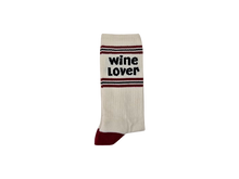 Lade das Bild in den Galerie-Viewer, Tennissocken WINE LOVER