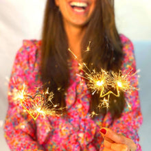 Lade das Bild in den Galerie-Viewer, 6 gold Goldstück pink Wondercandle® classic