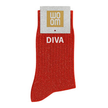 Lade das Bild in den Galerie-Viewer, Glitzersocken "Diva"