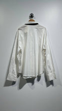 Lade das Bild in den Galerie-Viewer, Oversize-Baumwollhemd &amp; Krawatte
