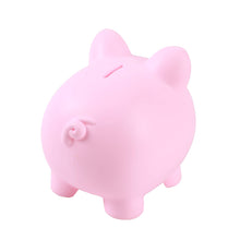 Lade das Bild in den Galerie-Viewer, Spardose "Schwein" Metall rosa
