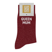Lade das Bild in den Galerie-Viewer, Glitzersocken  "Queen Mum"
