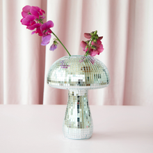 Lade das Bild in den Galerie-Viewer, Vase Disco in Pilzform 20 cm
