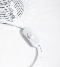 Lade das Bild in den Galerie-Viewer, Lampe Disco in Pilzform aus Glas 24 cm
