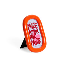 Lade das Bild in den Galerie-Viewer, ORANGE GLÄNZENDER FOTORAHMEN HF
