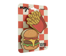 Lade das Bild in den Galerie-Viewer, Küchenschwamm Burger + Pommes
