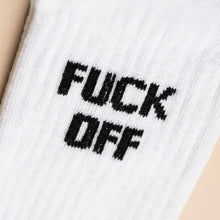 Lade das Bild in den Galerie-Viewer, Tennissocken "FUCK OFF"
