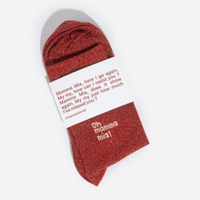 Lade das Bild in den Galerie-Viewer, Socken Glitzer Mamma Mia
