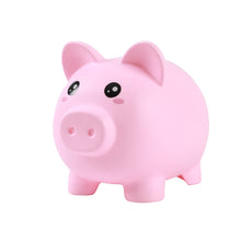 Lade das Bild in den Galerie-Viewer, Spardose "Schwein" Metall rosa
