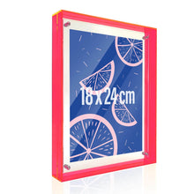 Lade das Bild in den Galerie-Viewer, Bilderrahmen Acryl, 18 x 24 cm, pink
