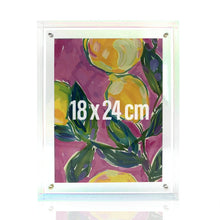 Lade das Bild in den Galerie-Viewer, Bilderrahmen Acryl, 18 x 24 cm, clear-rainbow
